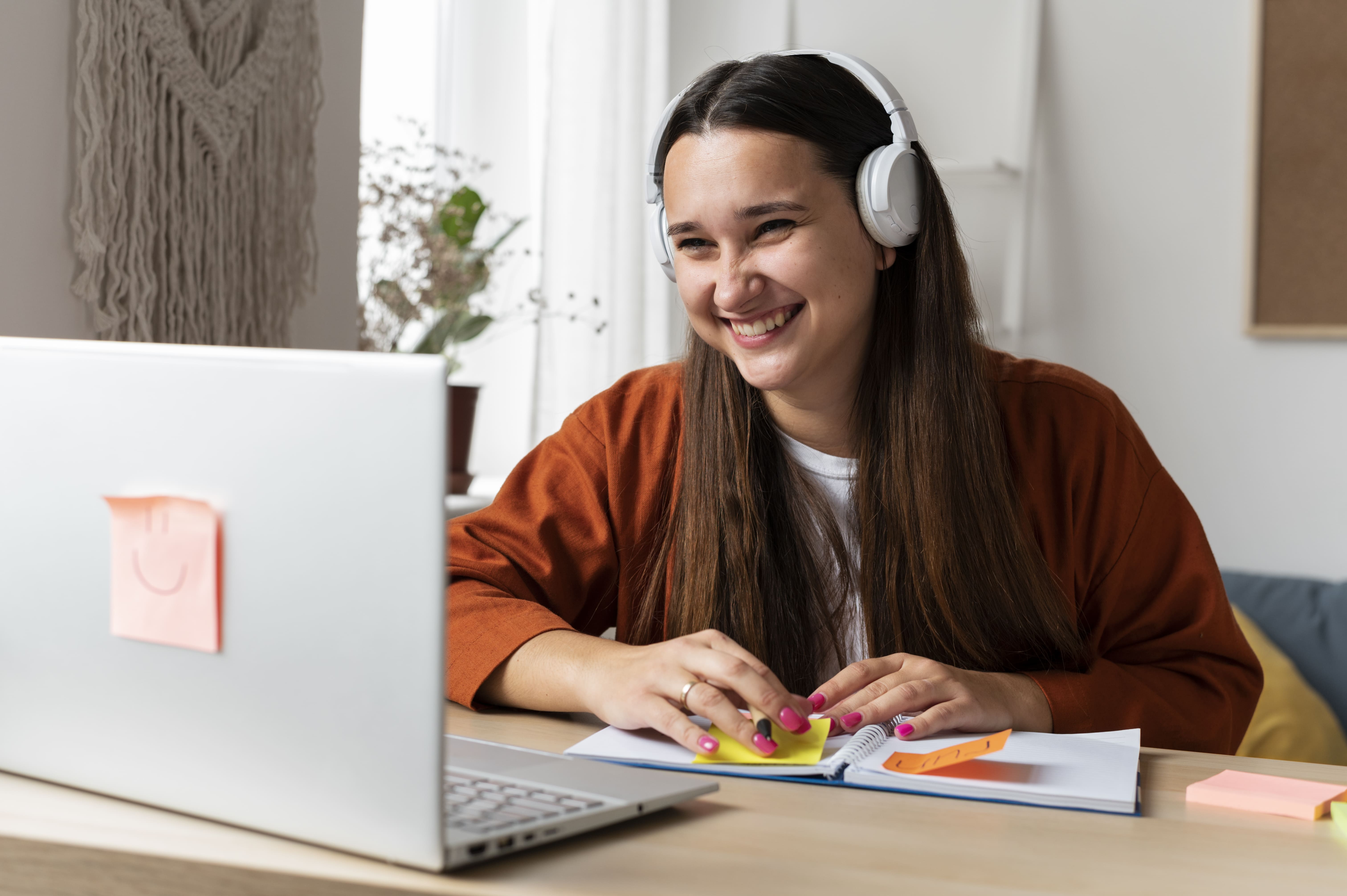 Computadora laptop para estudios online