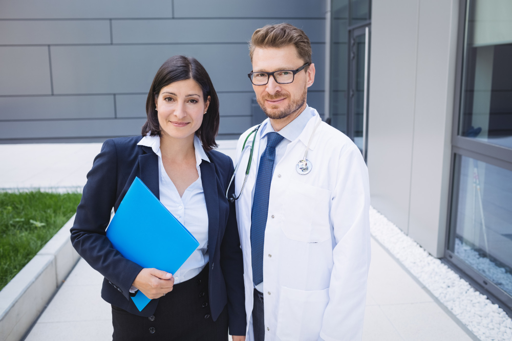 Equipo médico profesional